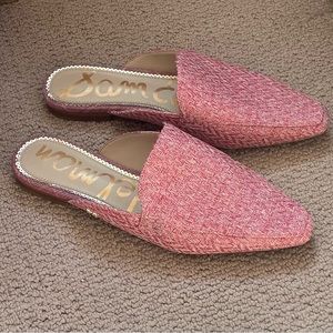Sam Edelman Pink Mules, Never Worn, size 9.5